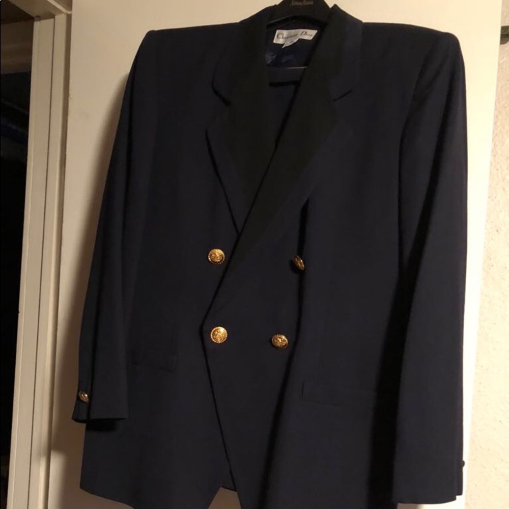 Christian Dior 2 piece suit dress.